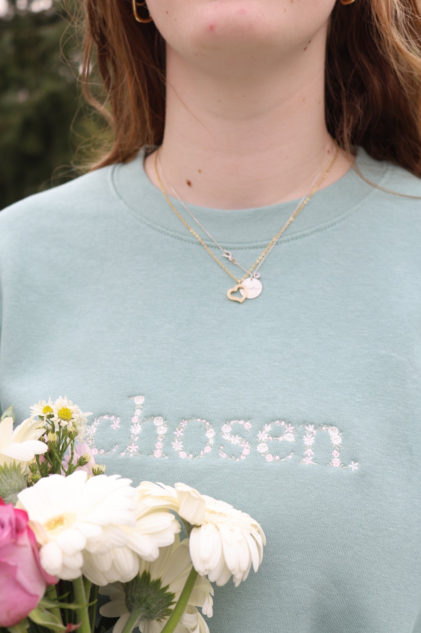 Chosen Embroidered Crewneck