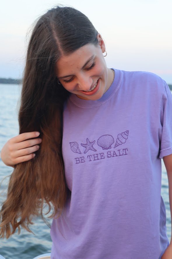 Be the Salt Embroidered Tee