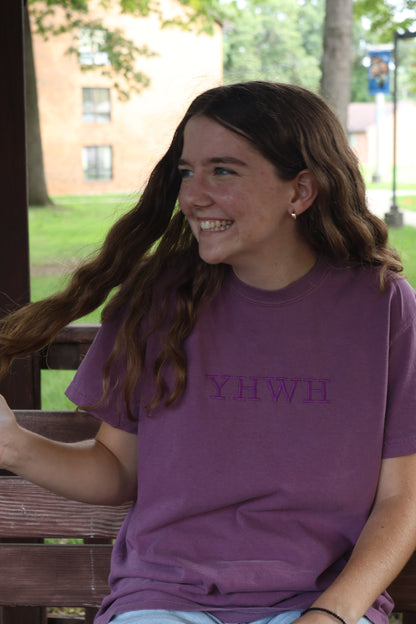 YHWH Embroidered Tee