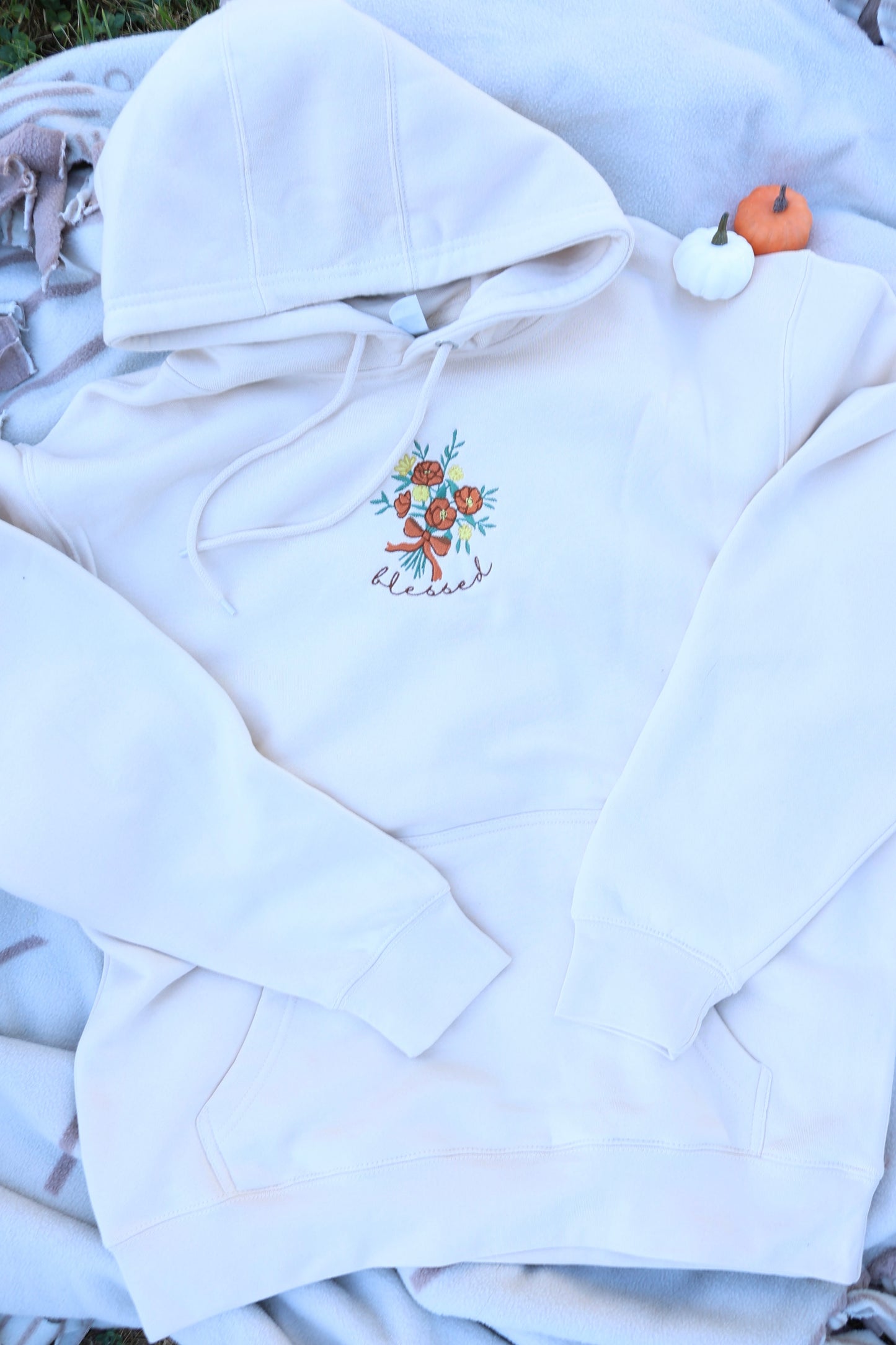 Blessed Embroidered Hoodie