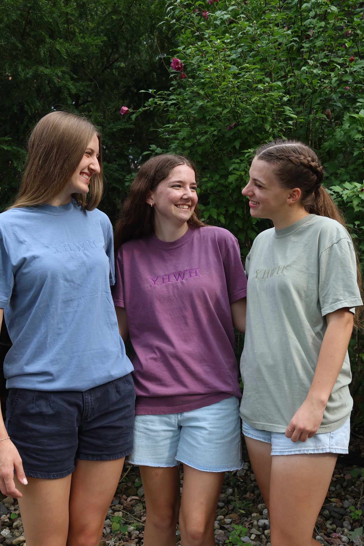 YHWH Embroidered Tee