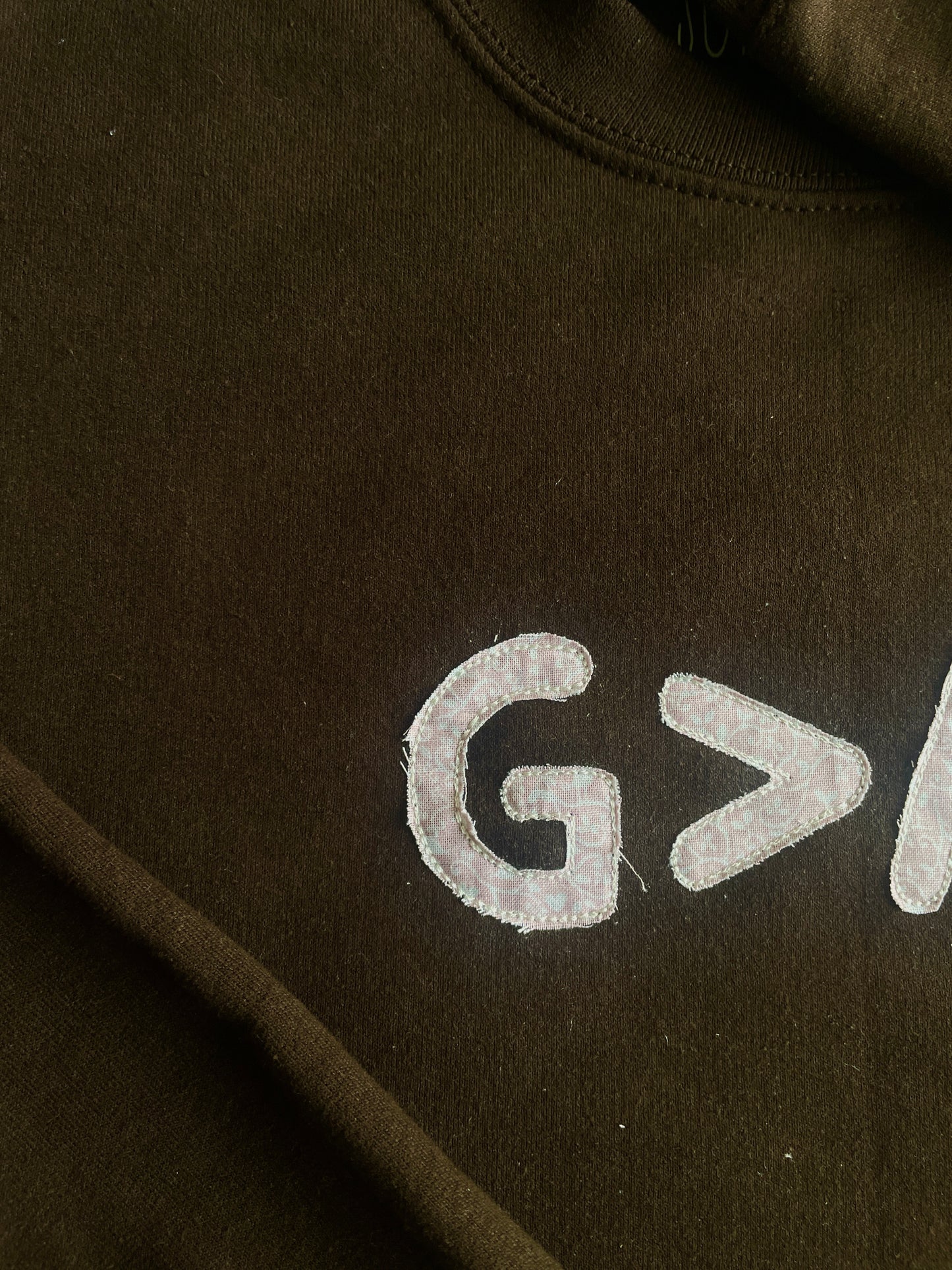 Dark Chocolate G>∧∨ Crewneck - M