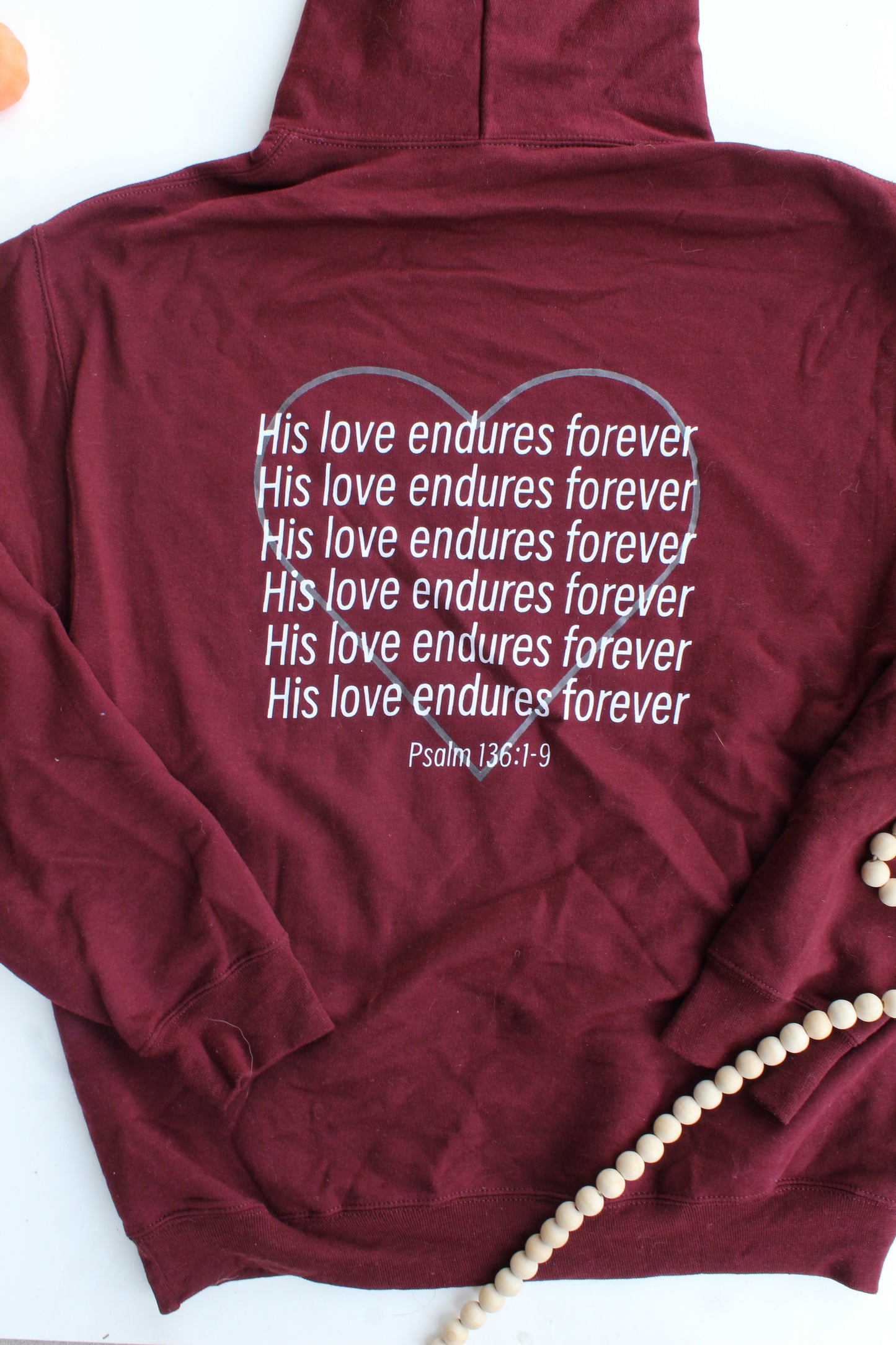 Love Endures Forever Hoodie