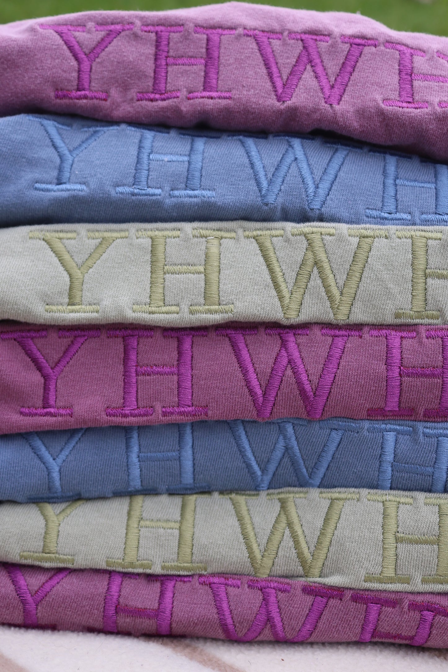 YHWH Embroidered Tee