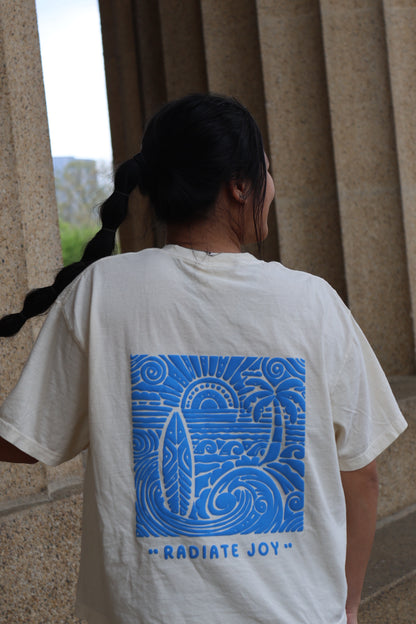 Radiate Joy Boxy Puff Print Tee