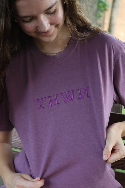 YHWH Embroidered Tee