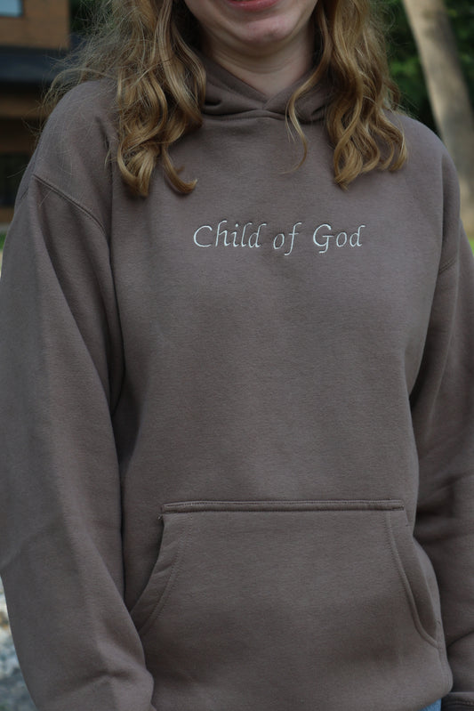 Child of God Embroidered Hoodie