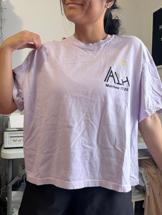 Faith Moves Mountains Boxy Tee - XL