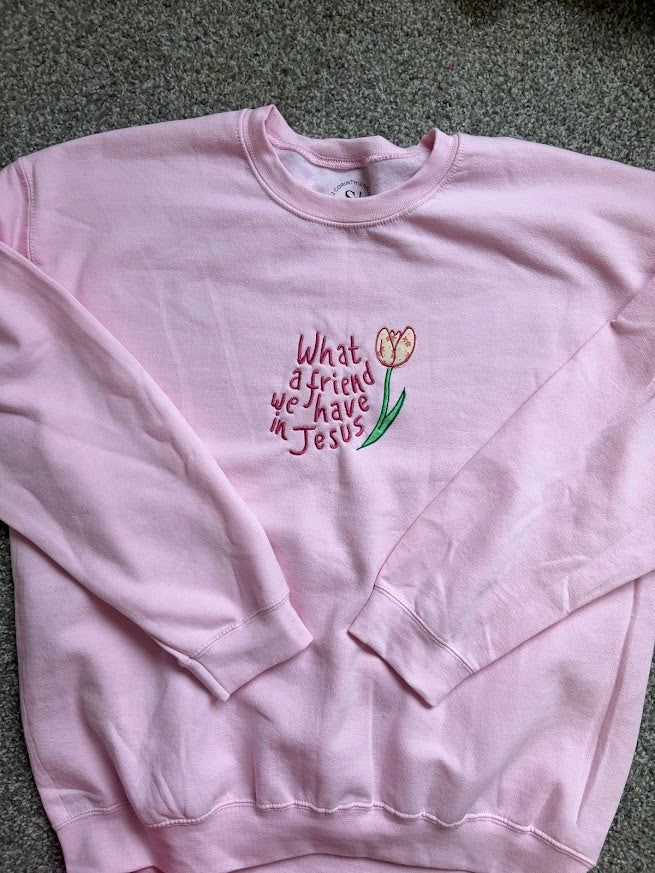 What a Friend Crewneck - 3 Colors