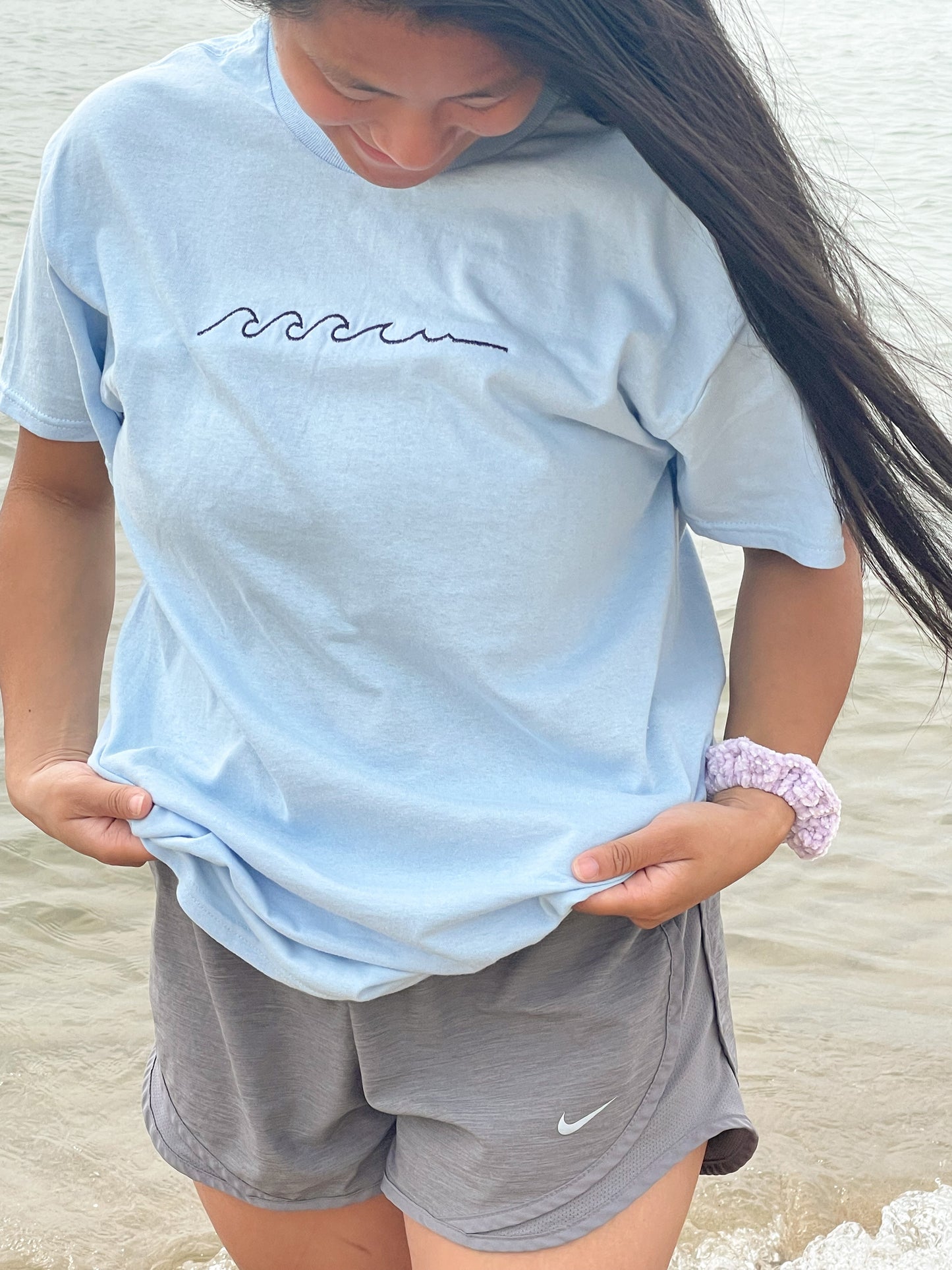 Calms the Storm Embroidered Tee