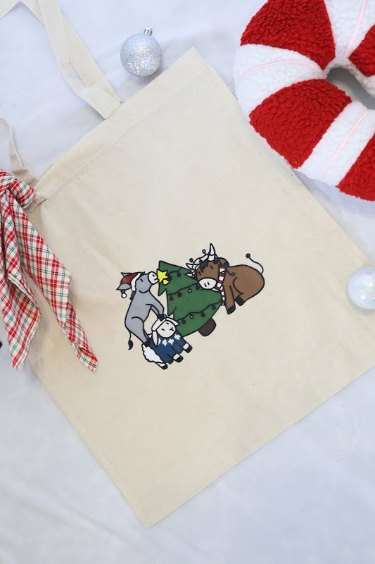 Barnyard Festivities Tote Bag