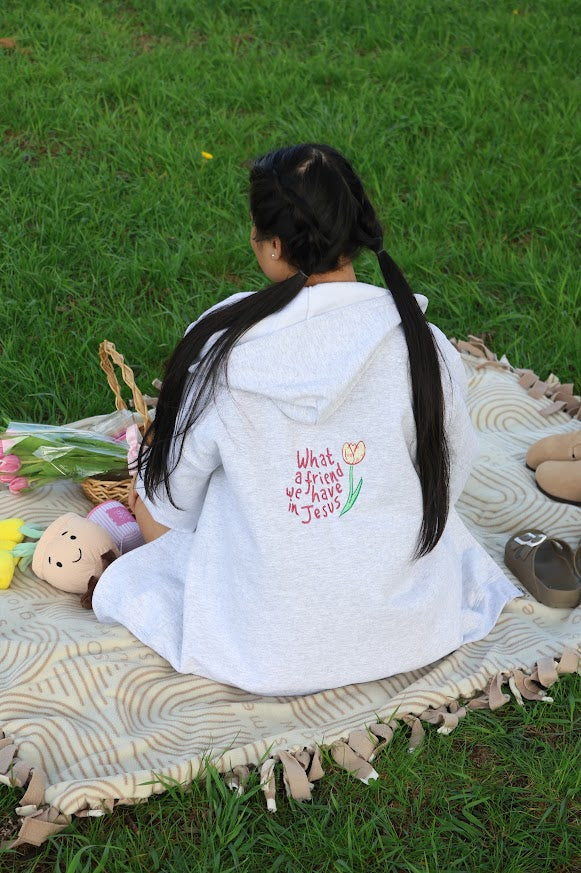 What a Friend We Have Zip-Up Hoodie