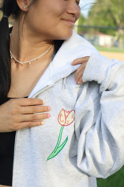 What a Friend We Have Zip-Up Hoodie